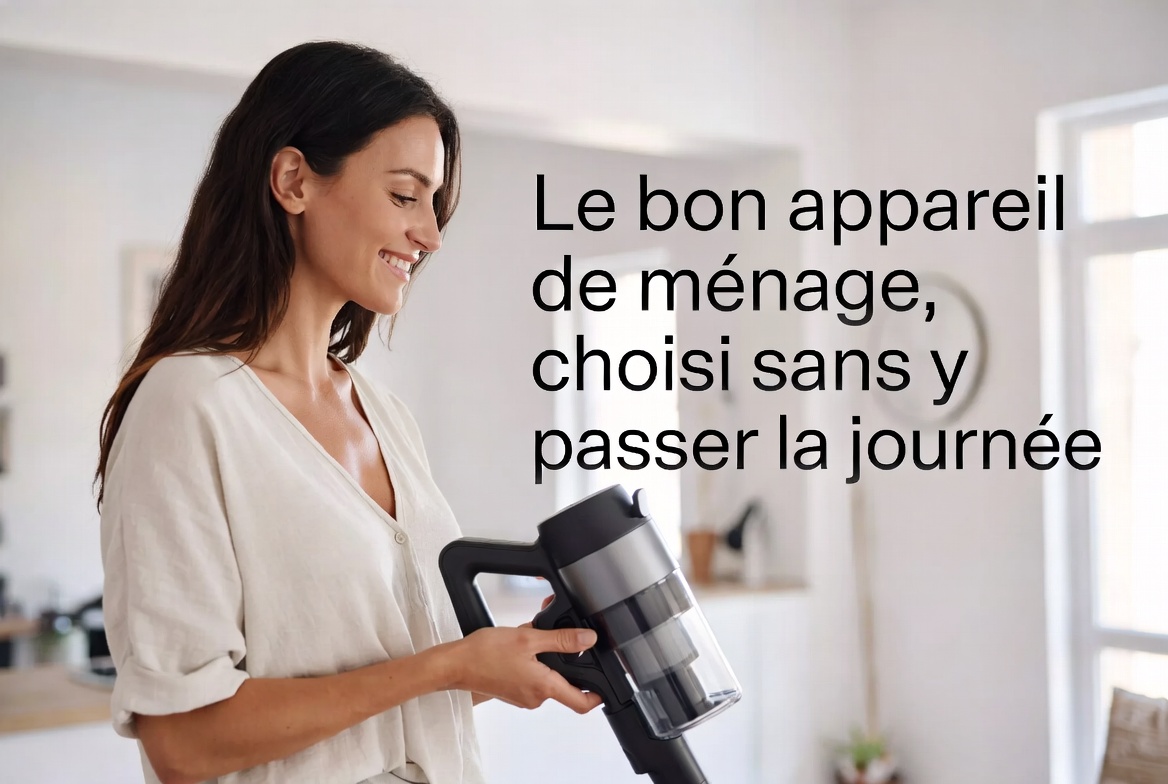 Le bon appareil de ménage, choisi sans y passer la journée — Le Coin Ménage