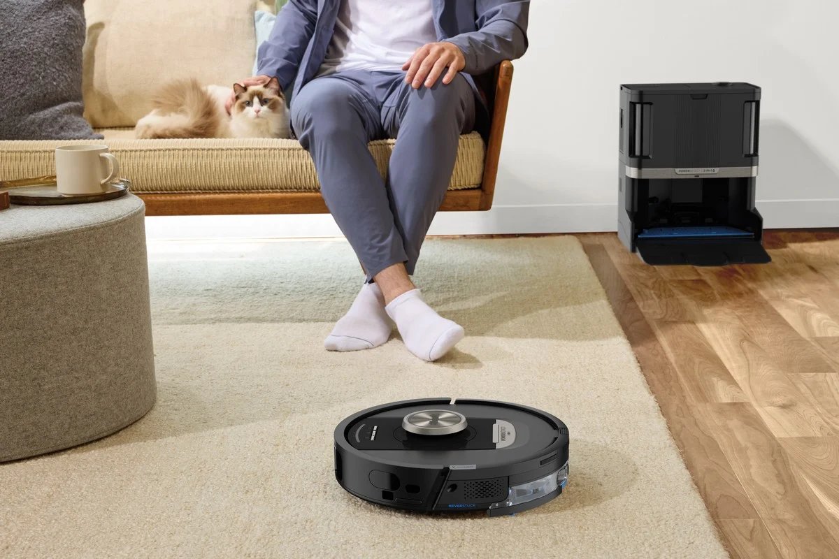 Aspirateur robot Ecovacs Deebot X2 Omni avec station d'auto-entretien