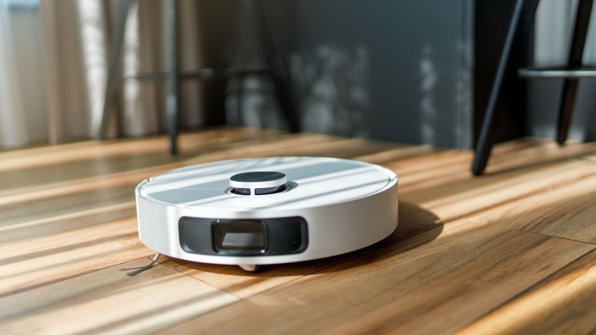Aspirateur robot Roborock Q Revo sur sol dur
